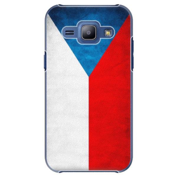 Plastové puzdro iSaprio - Czech Flag - Samsung Galaxy J1
