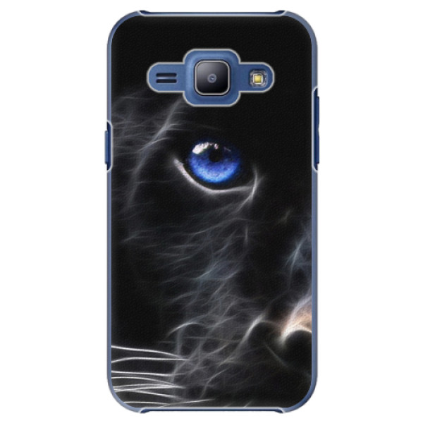 Plastové puzdro iSaprio - Black Puma - Samsung Galaxy J1