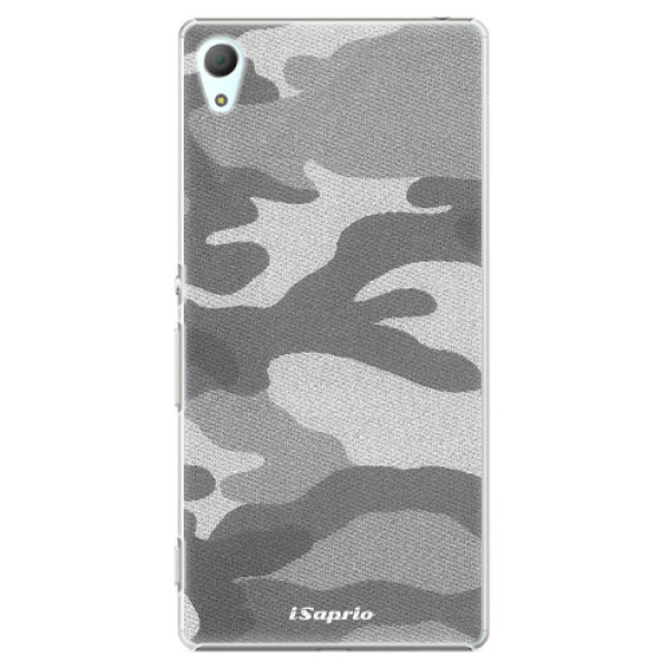 Plastové puzdro iSaprio - Gray Camuflage 02 - Sony Xperia Z3+ / Z4