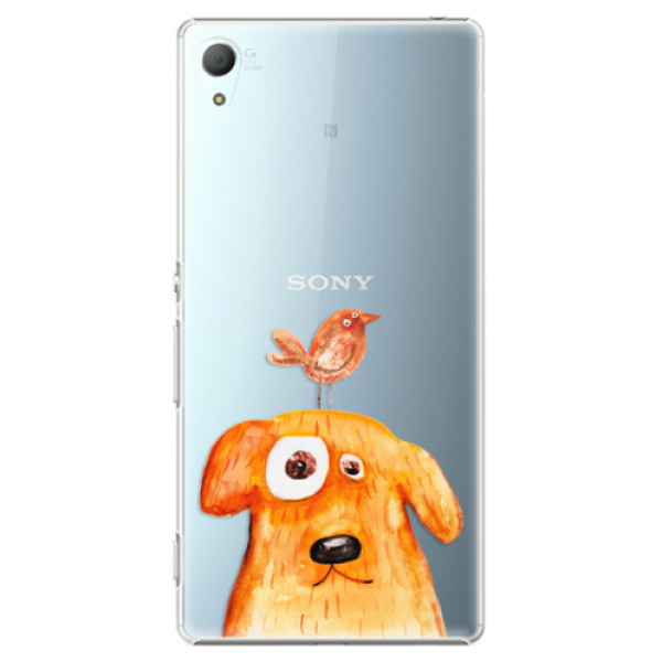 Plastové puzdro iSaprio - Dog And Bird - Sony Xperia Z3+ / Z4