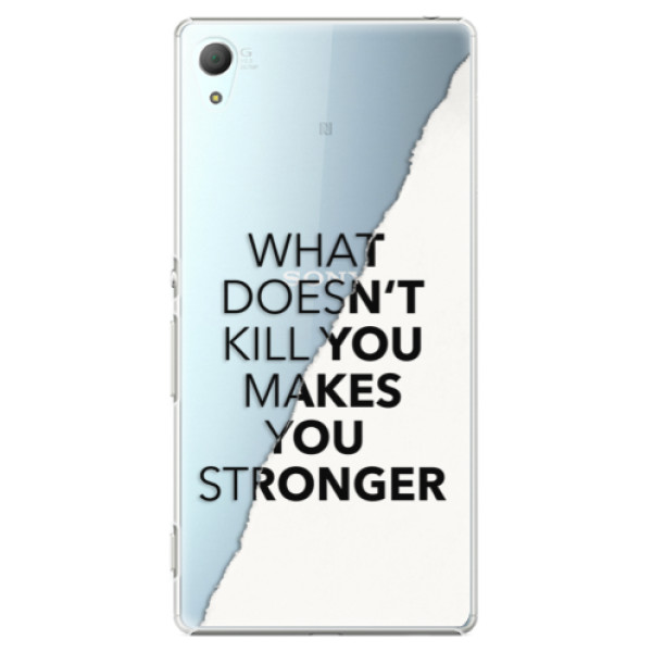 Plastové puzdro iSaprio - Makes You Stronger - Sony Xperia Z3+ / Z4