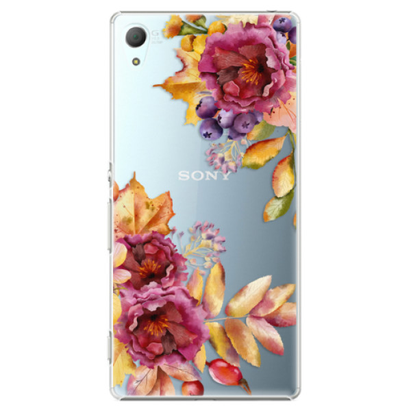 Plastové puzdro iSaprio - Fall Flowers - Sony Xperia Z3+ / Z4