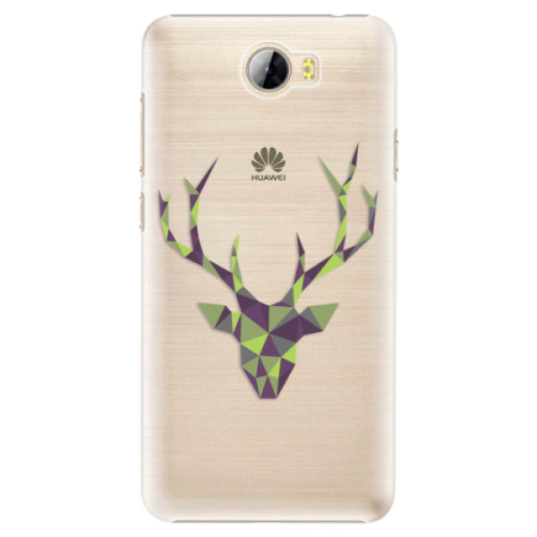 Plastové puzdro iSaprio - Deer Green - Huawei Y5 II / Y6 II Compact