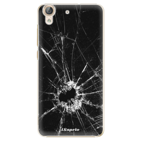 Plastové puzdro iSaprio - Broken Glass 10 - Huawei Y6 II