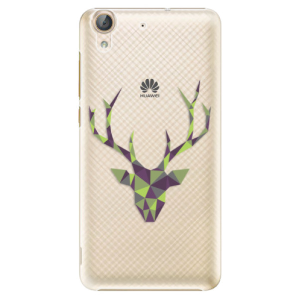 Plastové puzdro iSaprio - Deer Green - Huawei Y6 II