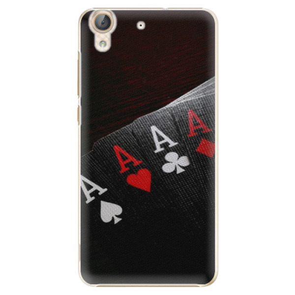 Plastové puzdro iSaprio - Poker - Huawei Y6 II