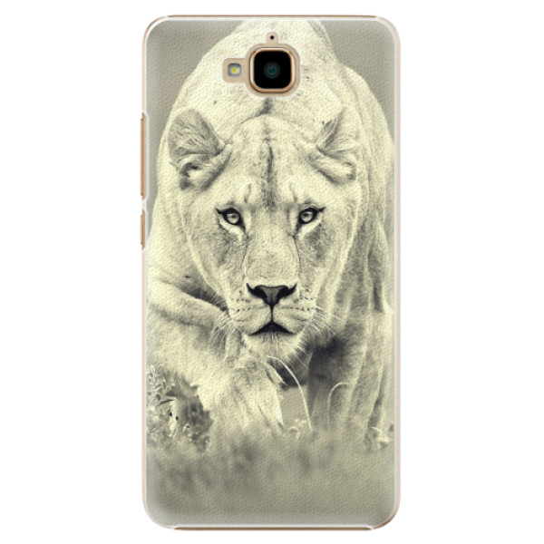 Plastové puzdro iSaprio - Lioness 01 - Huawei Y6 Pro