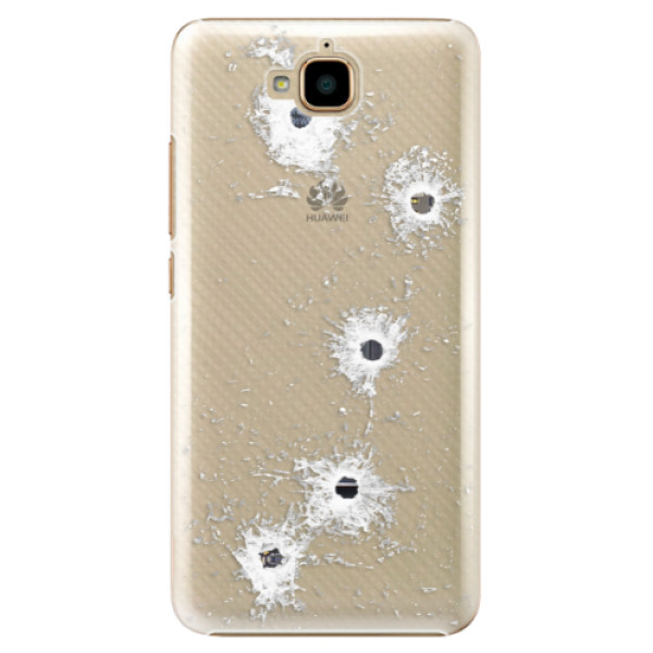 Plastové puzdro iSaprio - Gunshots - Huawei Y6 Pro