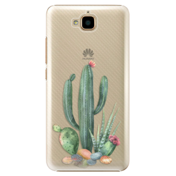 Plastové puzdro iSaprio - Cacti 02 - Huawei Y6 Pro