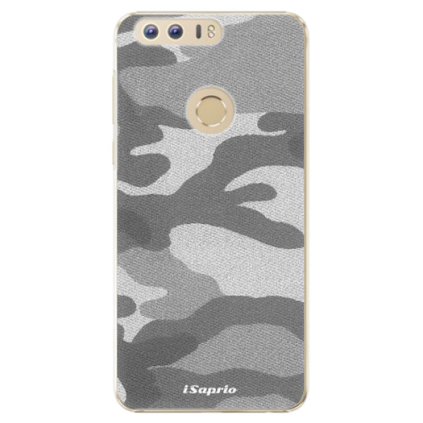 Plastové puzdro iSaprio - Gray Camuflage 02 - Huawei Honor 8