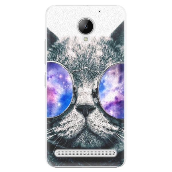 Plastové puzdro iSaprio - Galaxy Cat - Lenovo C2