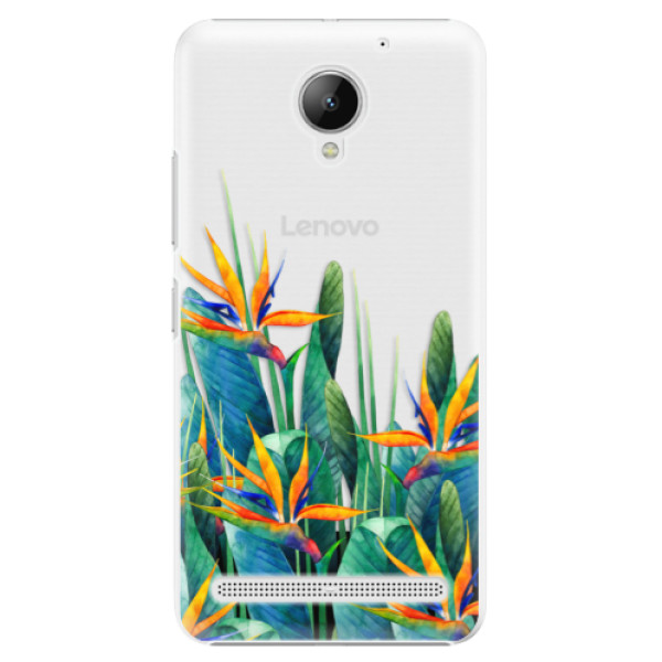 Plastové puzdro iSaprio - Exotic Flowers - Lenovo C2