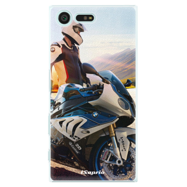 Plastové puzdro iSaprio - Motorcycle 10 - Sony Xperia X Compact