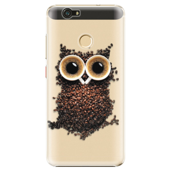 Plastové puzdro iSaprio - Owl And Coffee - Huawei Nova