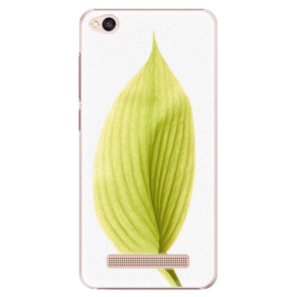 Plastové puzdro iSaprio - Green Leaf - Xiaomi Redmi 4A