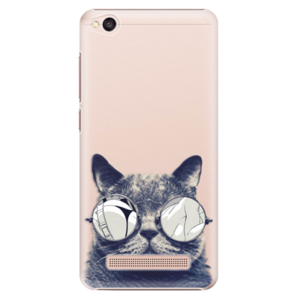Plastové puzdro iSaprio - Crazy Cat 01 - Xiaomi Redmi 4A