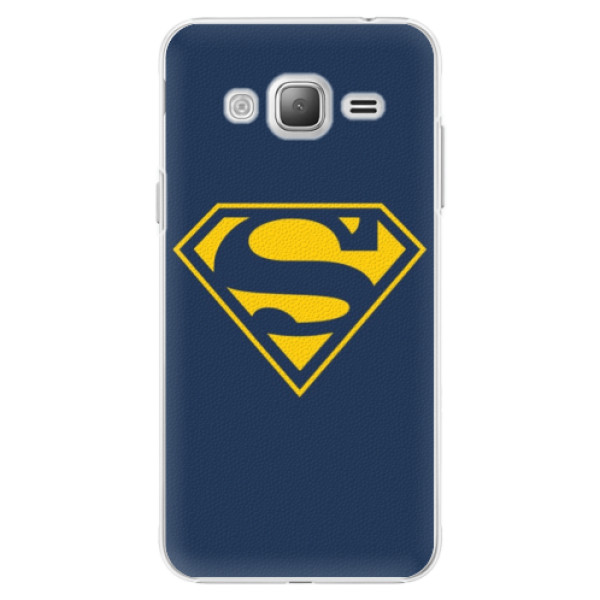 Plastové puzdro iSaprio - Superman 03 - Samsung Galaxy J3