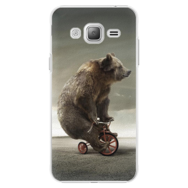 Plastové puzdro iSaprio - Bear 01 - Samsung Galaxy J3