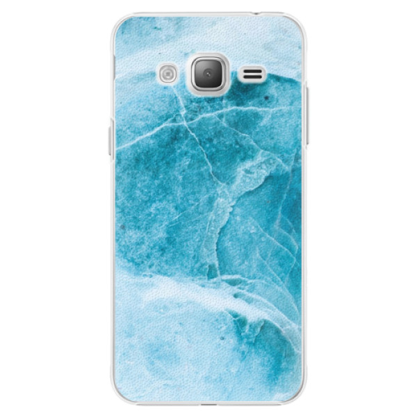 Plastové puzdro iSaprio - Blue Marble - Samsung Galaxy J3