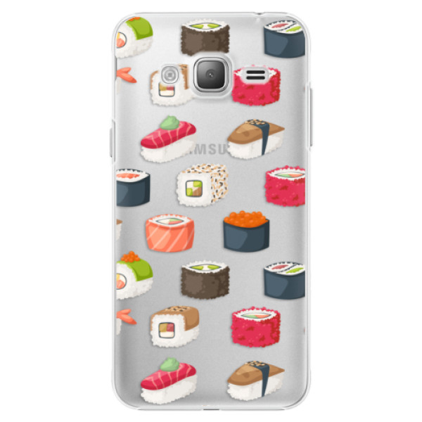 Plastové puzdro iSaprio - Sushi Pattern - Samsung Galaxy J3