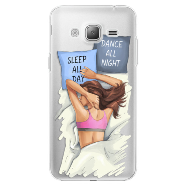 Plastové puzdro iSaprio - Dance and Sleep - Samsung Galaxy J3