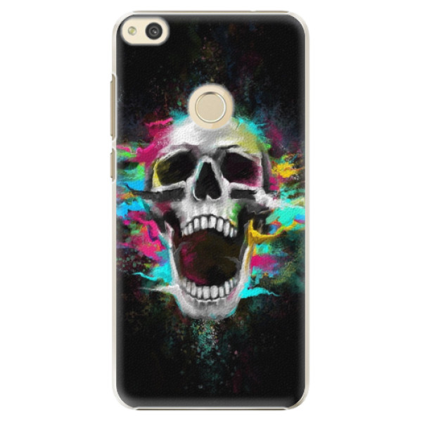 Plastové puzdro iSaprio - Skull in Colors - Huawei P8 Lite 2017