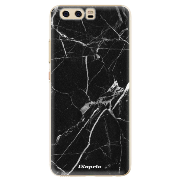 Plastové puzdro iSaprio - Black Marble 18 - Huawei P10