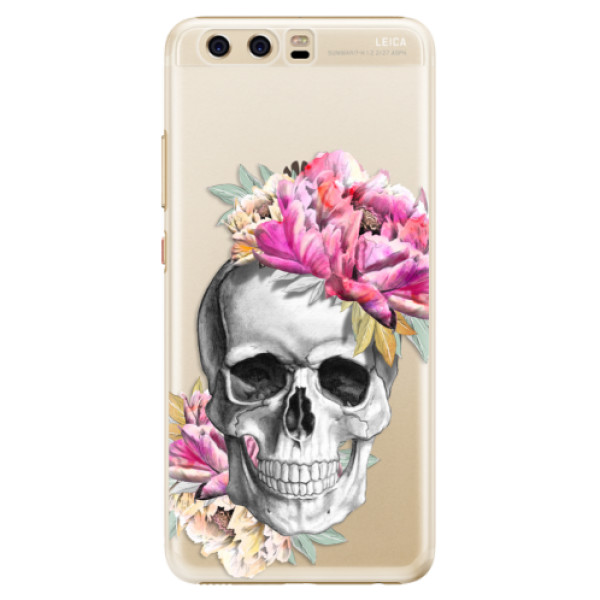 Plastové puzdro iSaprio - Pretty Skull - Huawei P10