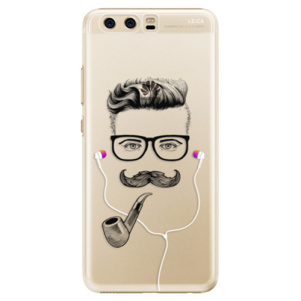 Plastové puzdro iSaprio - Man With Headphones 01 - Huawei P10