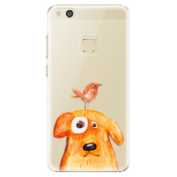 Plastové puzdro iSaprio - Dog And Bird - Huawei P10 Lite