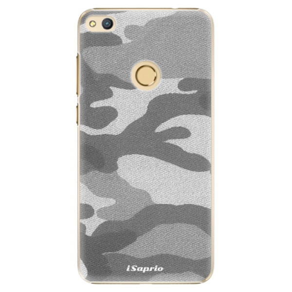 Plastové puzdro iSaprio - Gray Camuflage 02 - Huawei Honor 8 Lite
