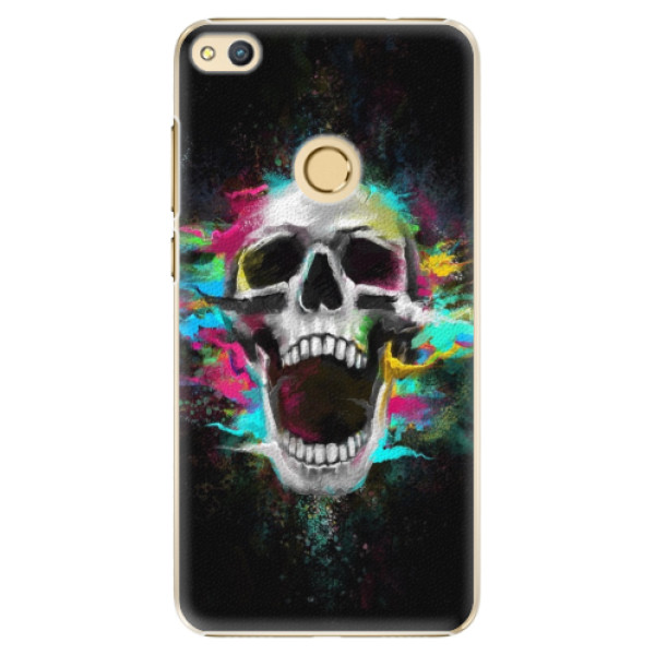 Plastové puzdro iSaprio - Skull in Colors - Huawei Honor 8 Lite