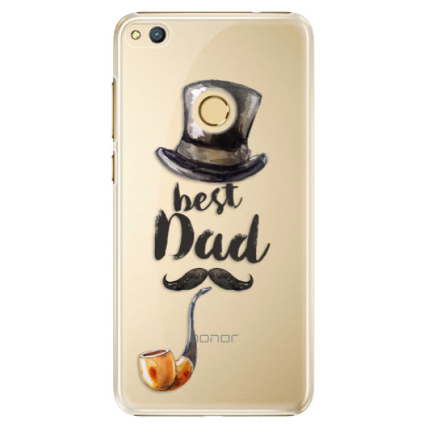 Plastové puzdro iSaprio - Best Dad - Huawei Honor 8 Lite