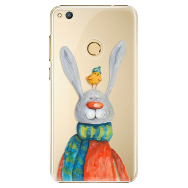 Plastové puzdro iSaprio - Rabbit And Bird - Huawei Honor 8 Lite