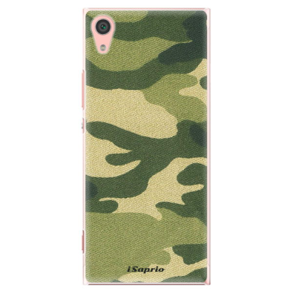 Plastové puzdro iSaprio - Green Camuflage 01 - Sony Xperia XA1