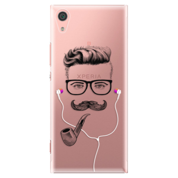 Plastové puzdro iSaprio - Man With Headphones 01 - Sony Xperia XA1