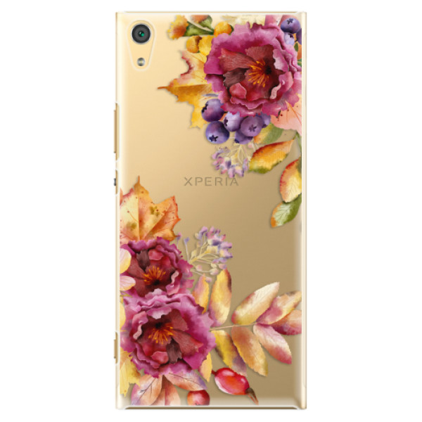 Plastové puzdro iSaprio - Fall Flowers - Sony Xperia XA1 Ultra