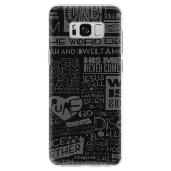Plastové puzdro iSaprio - Text 01 - Samsung Galaxy S8