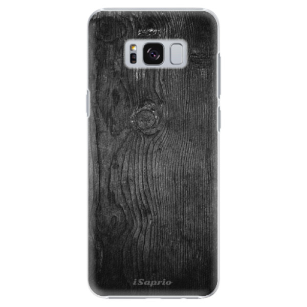Plastové puzdro iSaprio - Black Wood 13 - Samsung Galaxy S8