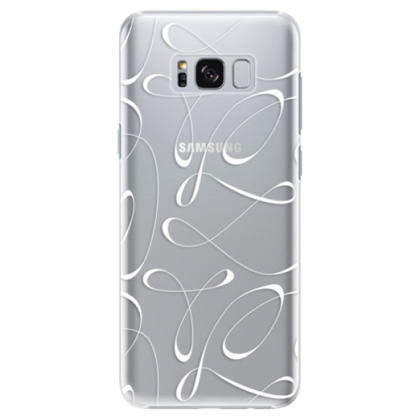 Plastové puzdro iSaprio - Fancy - white - Samsung Galaxy S8