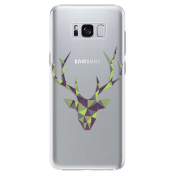 Plastové puzdro iSaprio - Deer Green - Samsung Galaxy S8