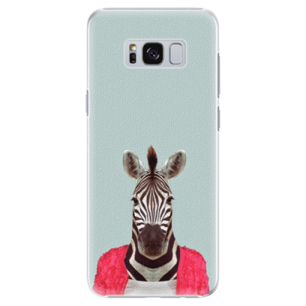 Plastové puzdro iSaprio - Zebra 01 - Samsung Galaxy S8 Plus