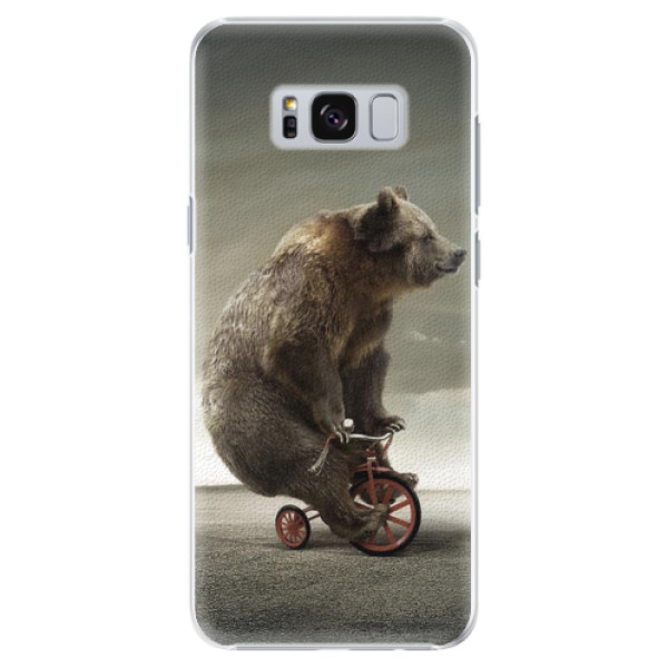 Plastové puzdro iSaprio - Bear 01 - Samsung Galaxy S8 Plus