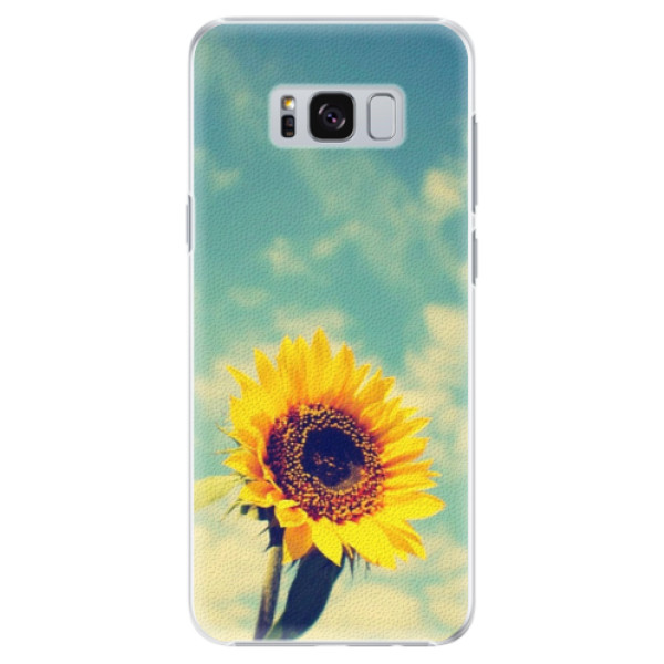 Plastové puzdro iSaprio - Sunflower 01 - Samsung Galaxy S8 Plus