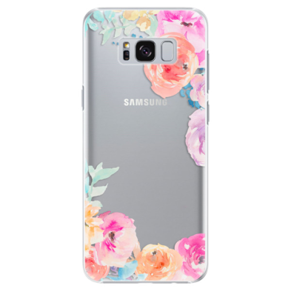 Plastové puzdro iSaprio - Flower Brush - Samsung Galaxy S8 Plus