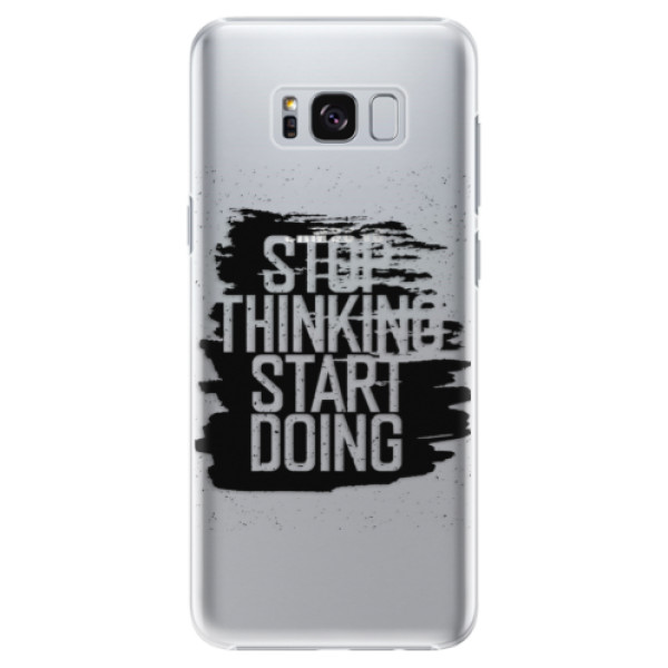 Plastové puzdro iSaprio - Start Doing - black - Samsung Galaxy S8 Plus