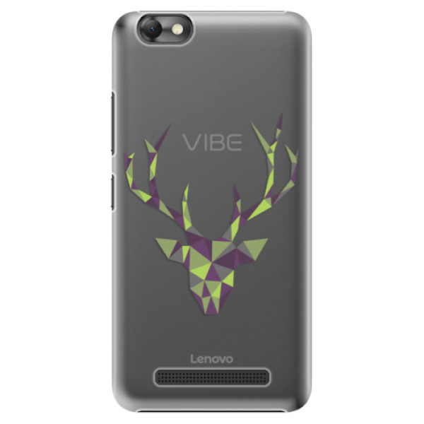 Plastové puzdro iSaprio - Deer Green - Lenovo Vibe C