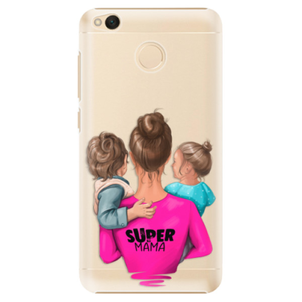 Plastové puzdro iSaprio - Super Mama - Boy and Girl - Xiaomi Redmi 4X