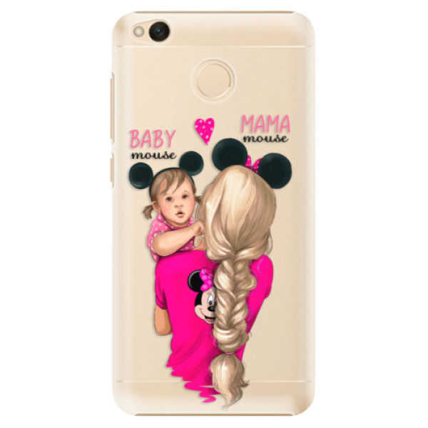 Plastové puzdro iSaprio - Mama Mouse Blond and Girl - Xiaomi Redmi 4X