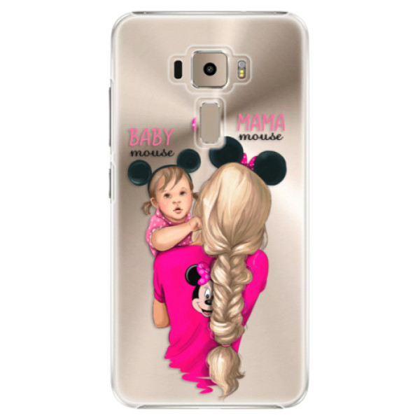 Plastové puzdro iSaprio - Mama Mouse Blond and Girl - Asus ZenFone 3 ZE520KL